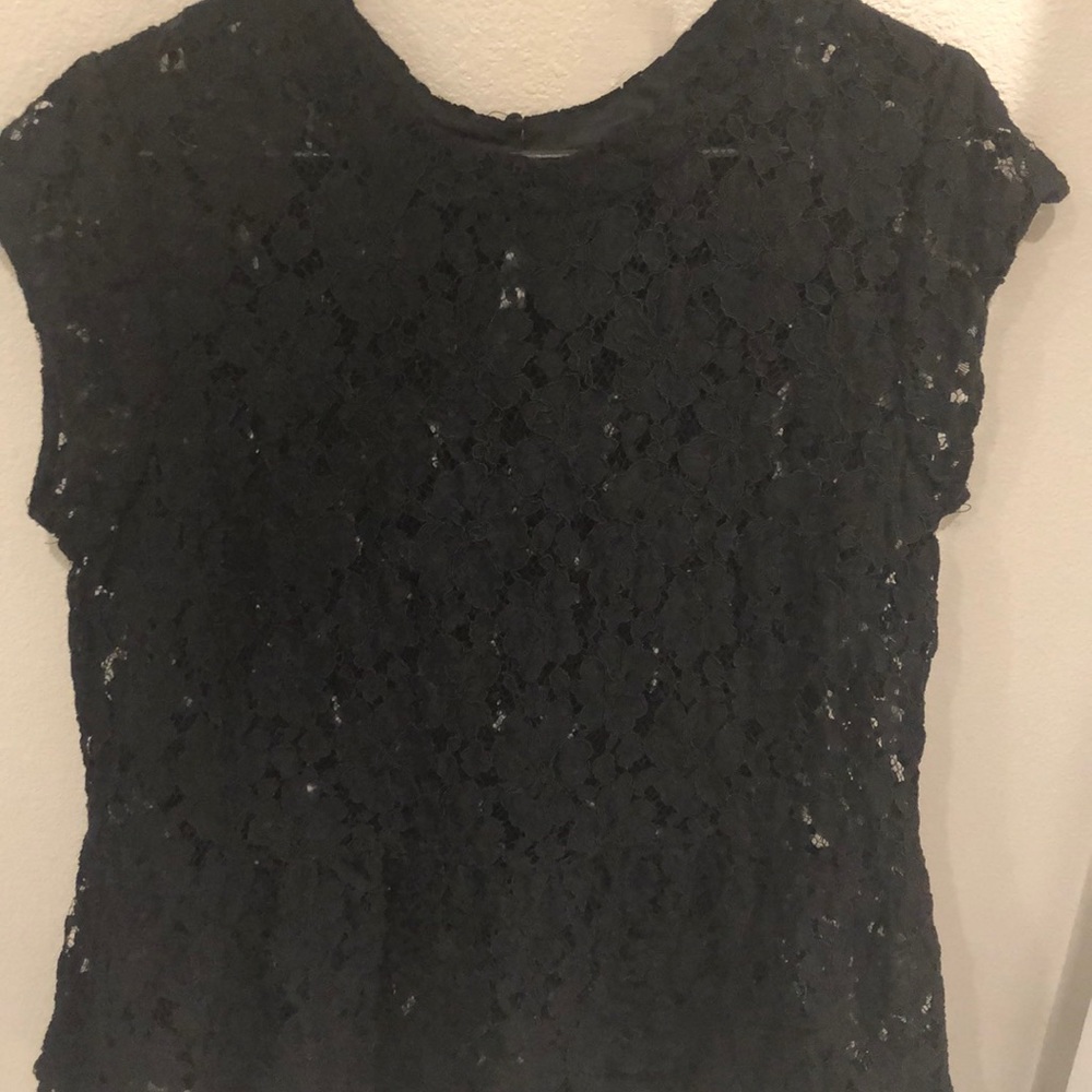 Halogen Lace Flutter Top - Picture 2 of 4